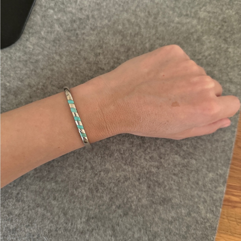 Silver bangle - Picture 9 of 13